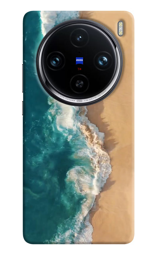 Ocean Beach Vivo X100 Pro Hard Case Back Cover by Casekaro