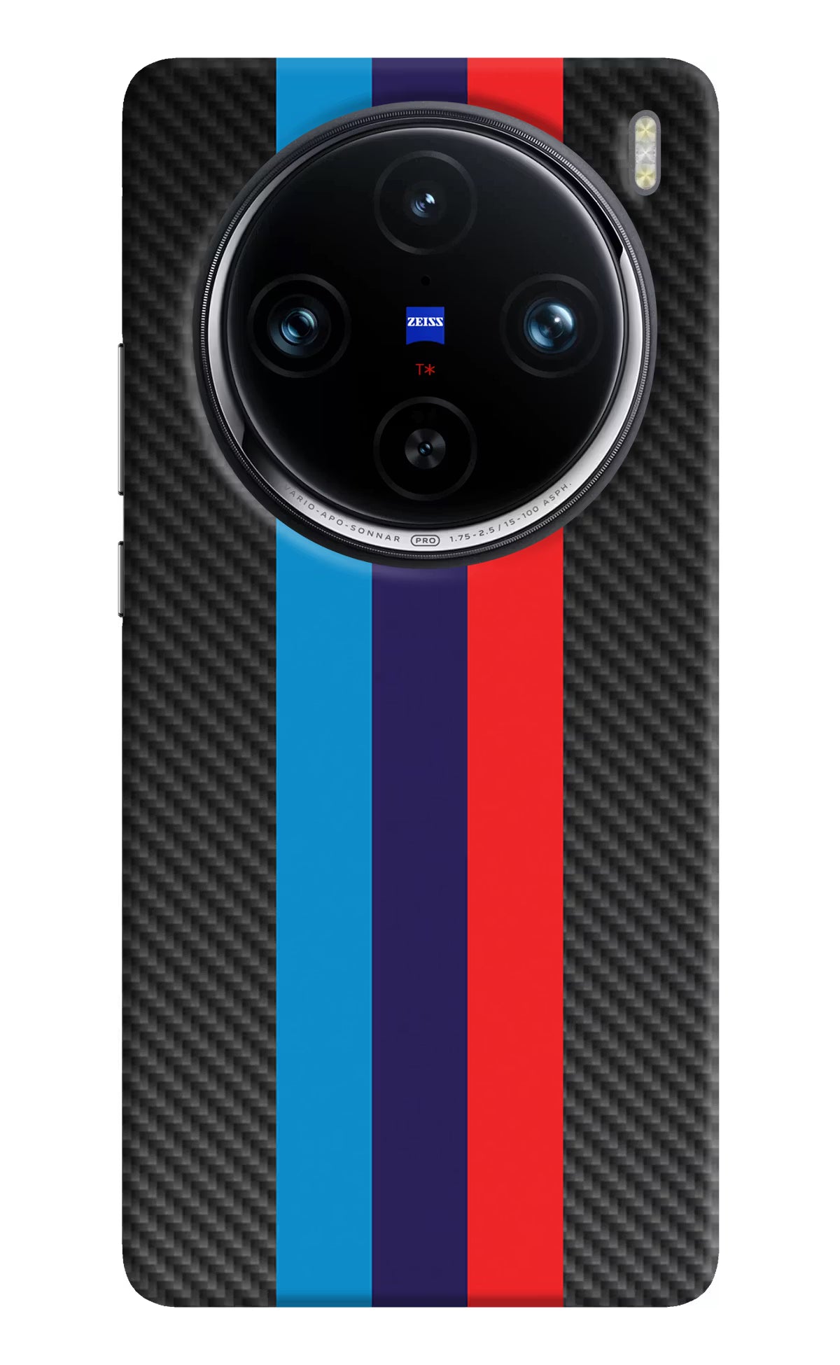 BMW Stripes Pattern Vivo X100 Pro Hard Case Back Cover by Casekaro