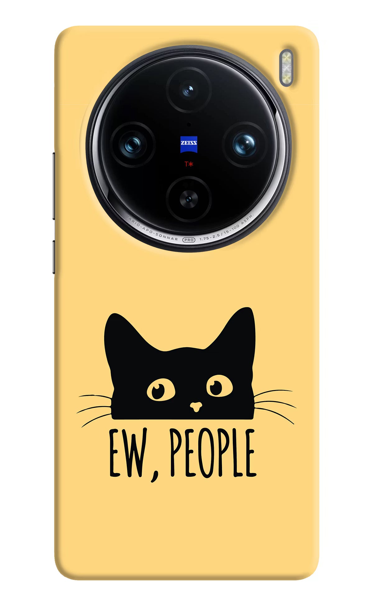Ew People Catitude Vivo X100 Pro Hard Case Back Cover by Casekaro