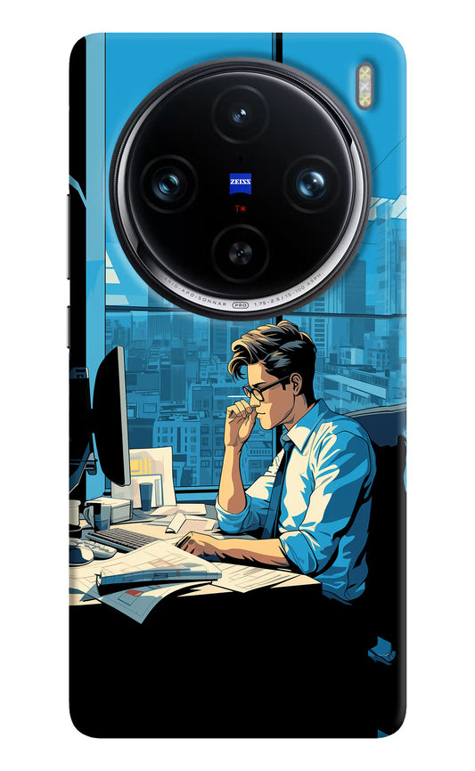 Focused Hustler (AI Generated) Vivo X100 Pro Hard Case Back Cover by Casekaro
