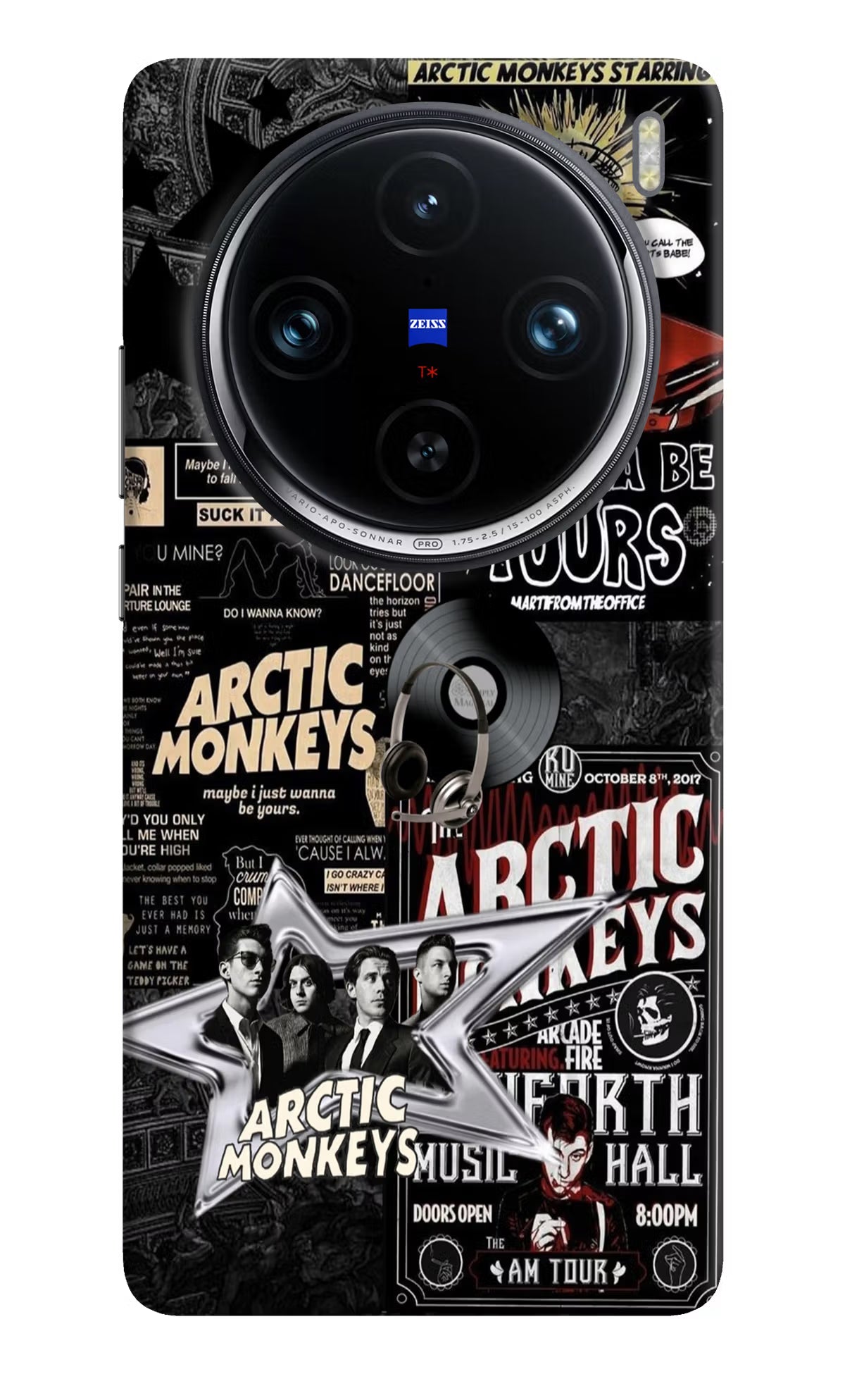 Arctic Monkeys Vivo X100 Pro Hard Case Back Cover by Casekaro