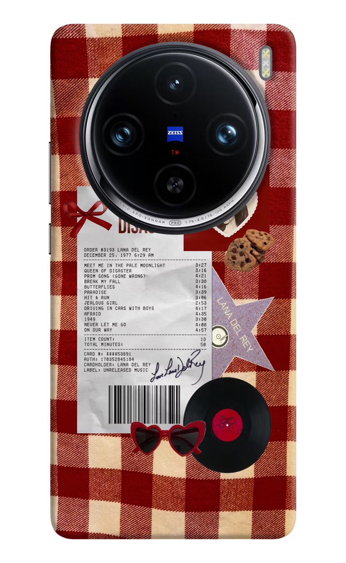 Queen of Disaster Vivo X100 Pro Hard Case Back Cover by Casekaro