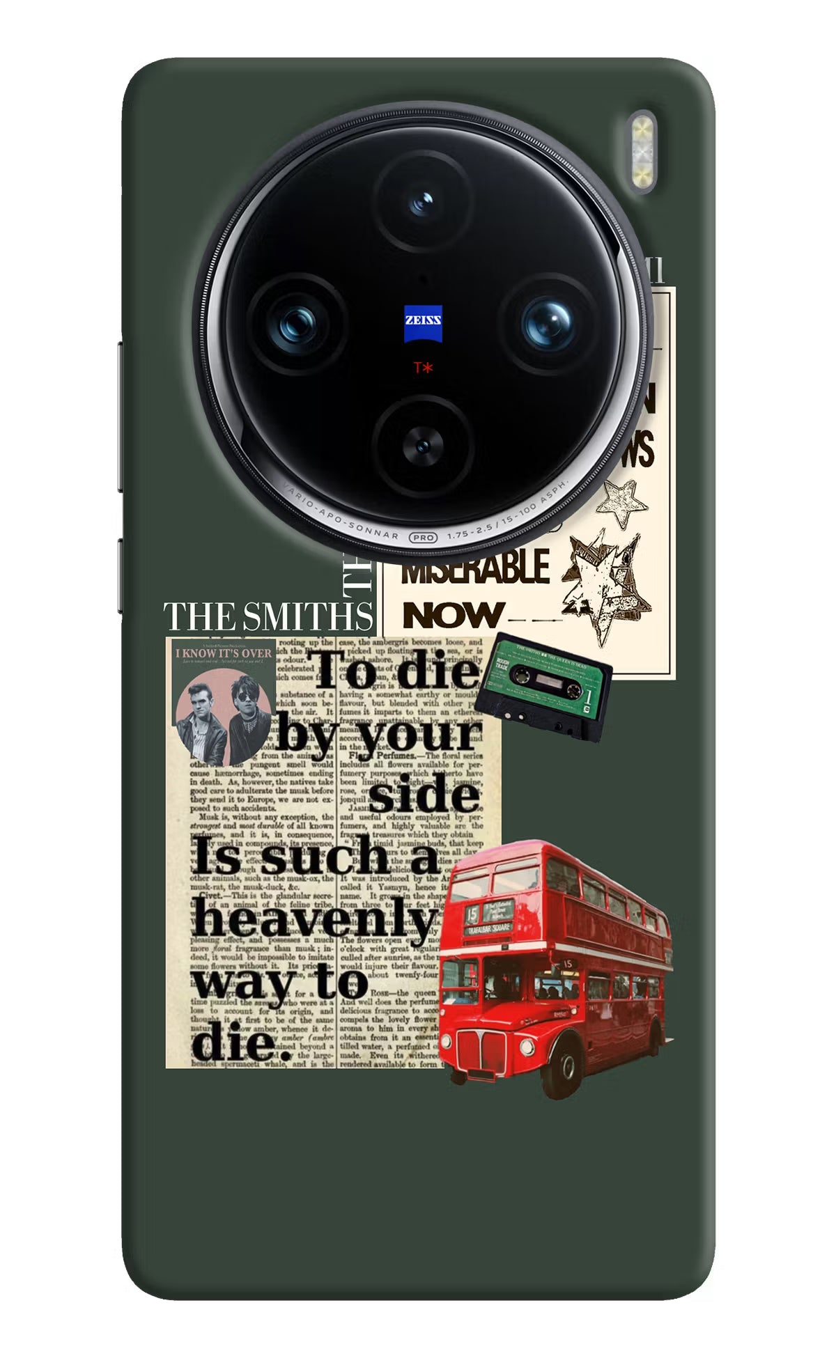 The Smiths Vivo X100 Pro Hard Case Back Cover by Casekaro