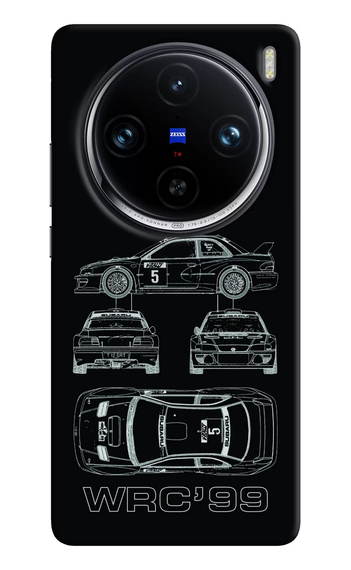 WRC'99 Vivo X100 Pro Hard Case Back Cover by Casekaro