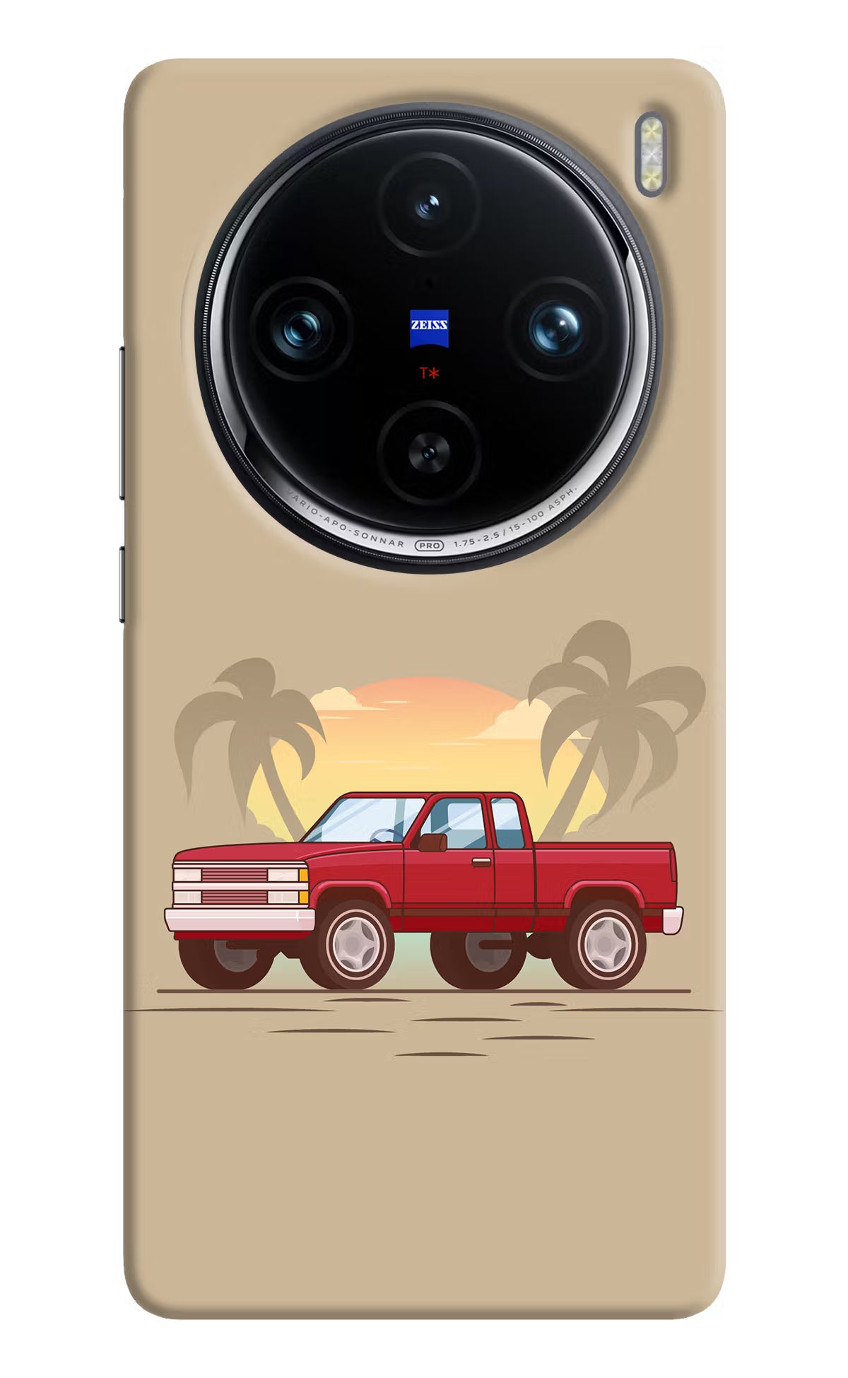 Desert Classic Drive Vivo X100 Pro Hard Case Back Cover by Casekaro