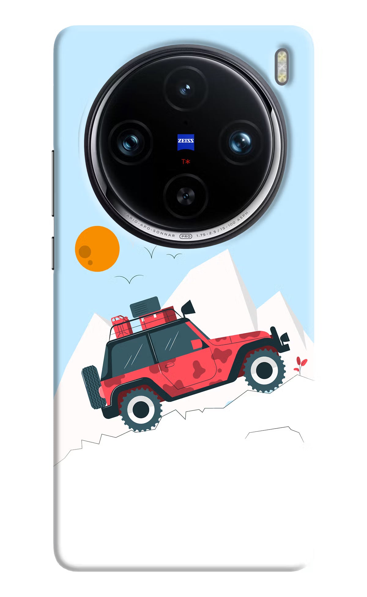 Mountain Trail Beast Vivo X100 Pro Hard Case Back Cover by Casekaro