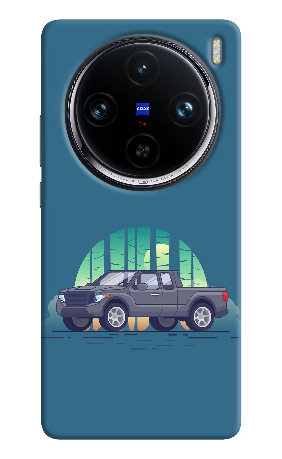 Retro Garage Vibe Vivo X100 Pro Hard Case Back Cover by Casekaro