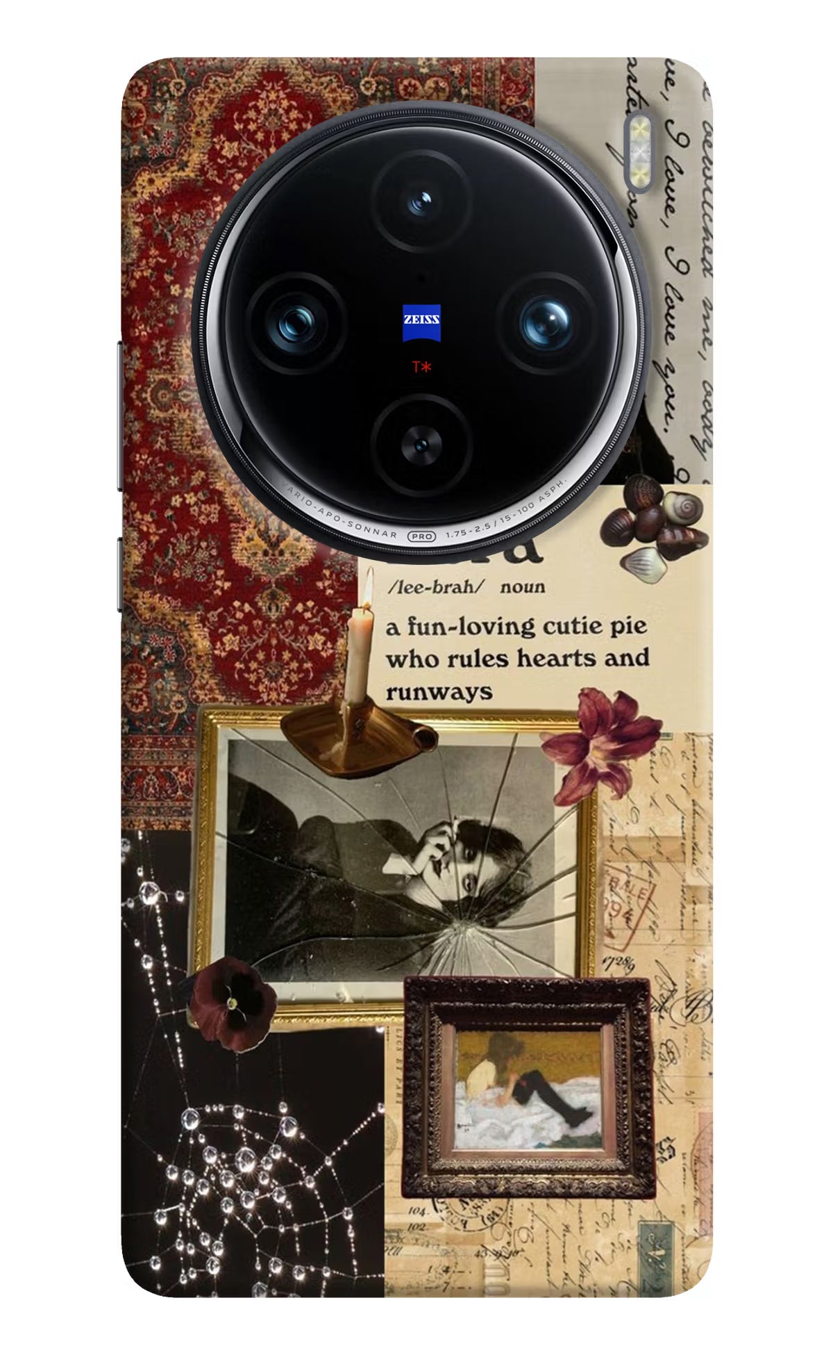 Libra Zodiac Vivo X100 Pro Hard Case Back Cover by Casekaro