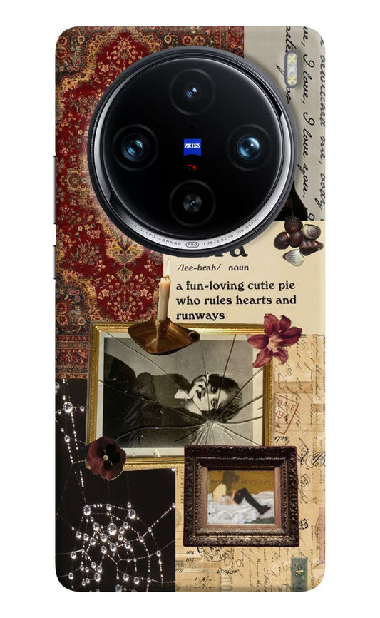 Libra Zodiac Vivo X100 Pro Hard Case Back Cover by Casekaro