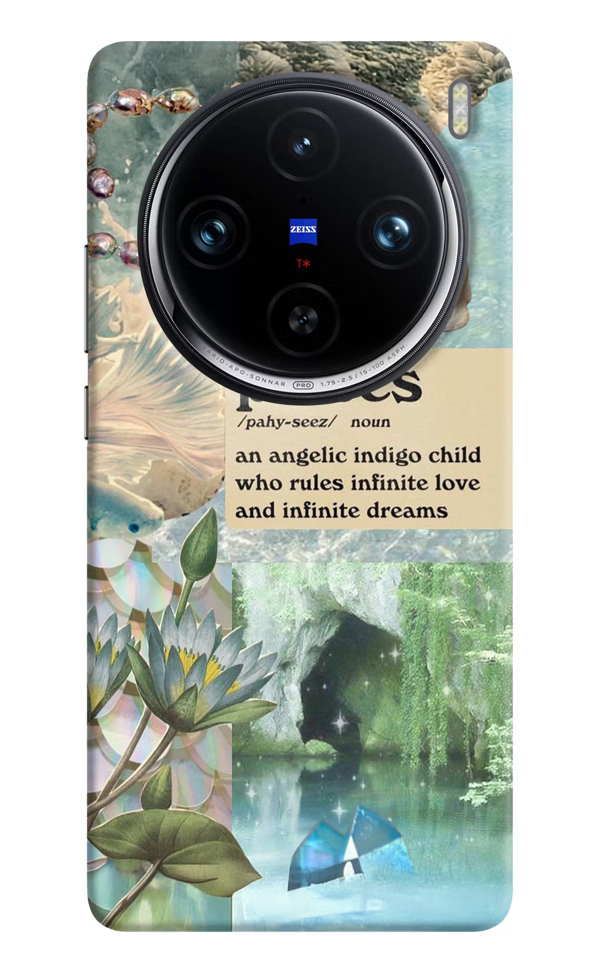 Pisces Zodiac Vivo X100 Pro Hard Case Back Cover by Casekaro