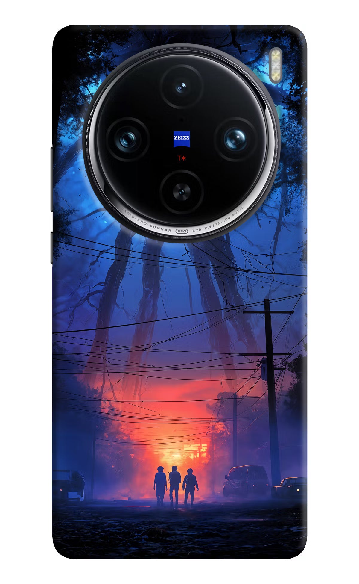 Ordinary Things Shadow Vivo X100 Pro Hard Case Back Cover by Casekaro