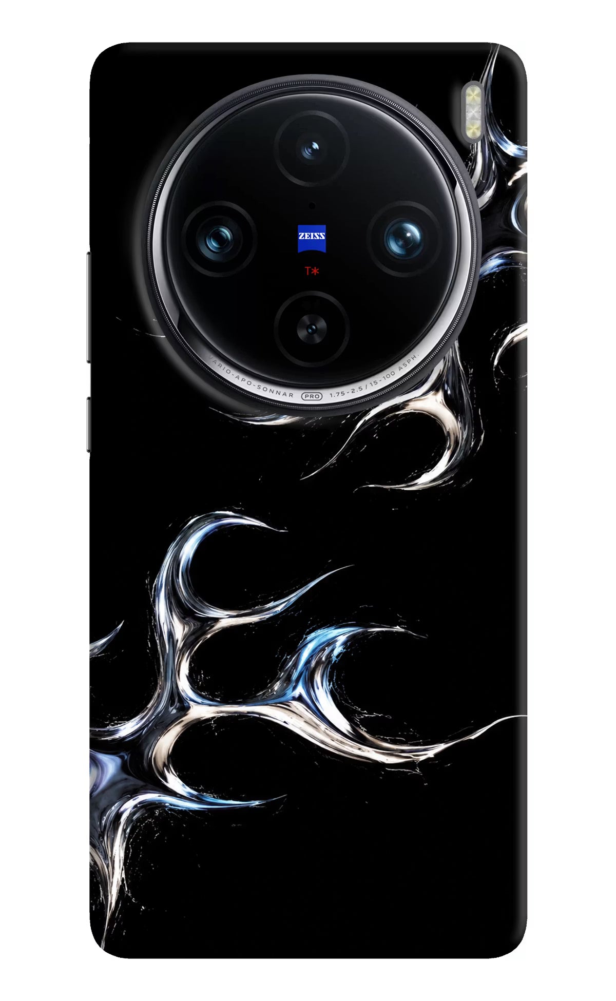 Chrome Tribal Vivo X100 Pro Hard Case Back Cover by Casekaro