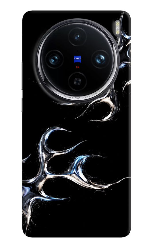 Chrome Tribal Vivo X100 Pro Hard Case Back Cover by Casekaro