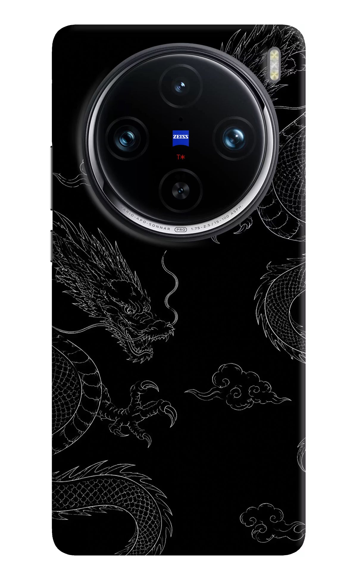 Twin Dragons Vivo X100 Pro Hard Case Back Cover by Casekaro
