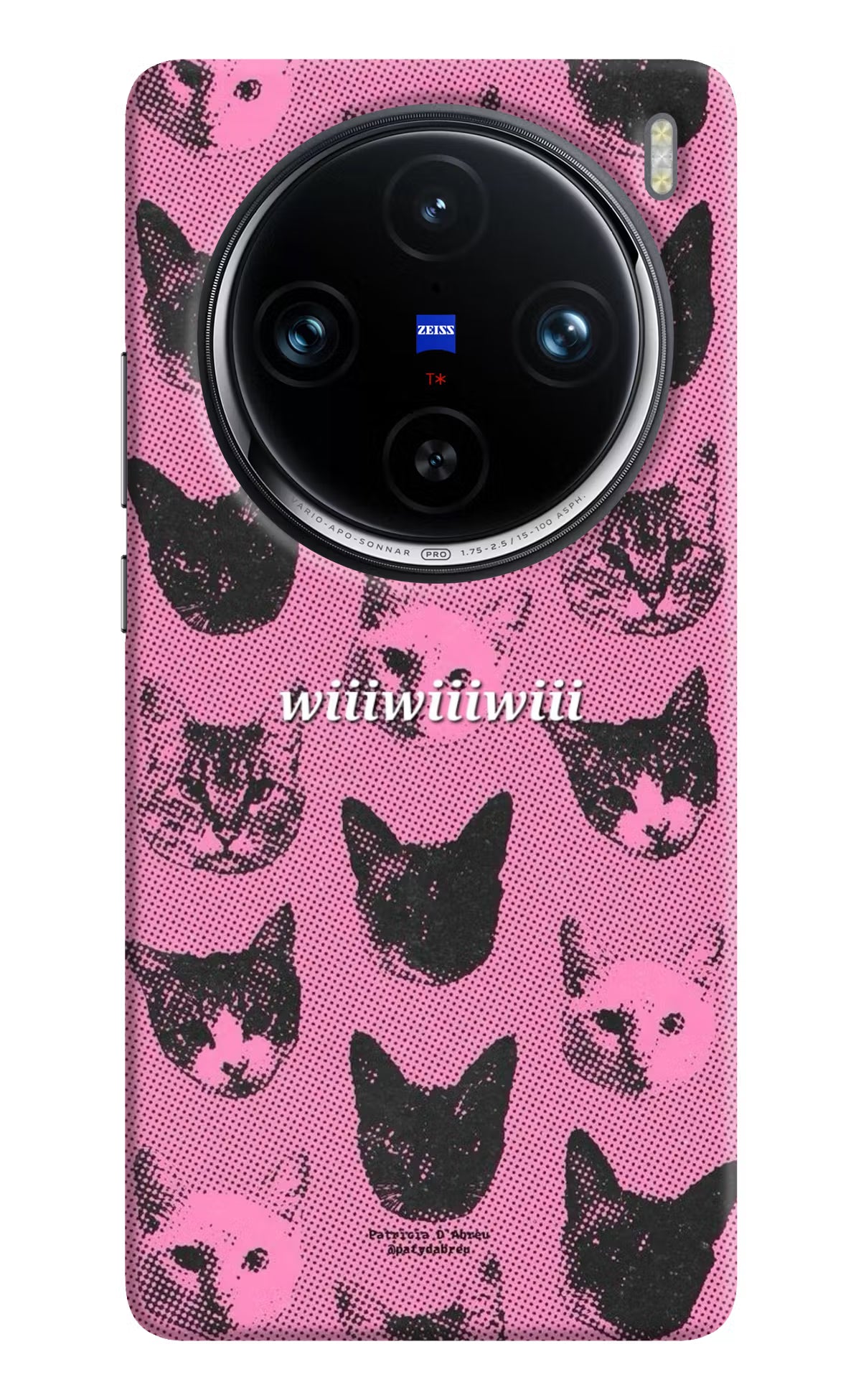 Pink Cats Vivo X100 Pro Back Cover