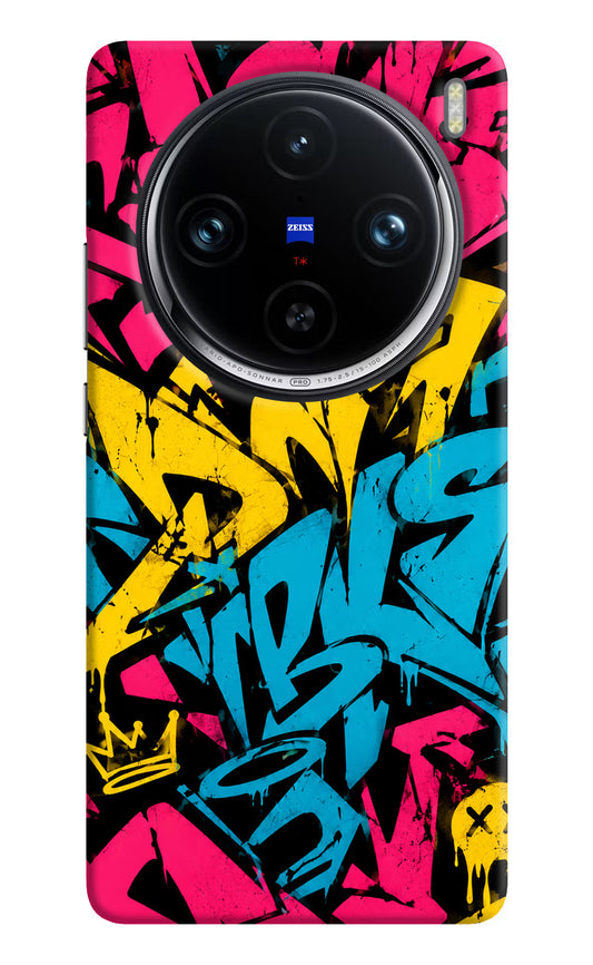 Graffiti Vibe Vivo X100 Pro Back Cover
