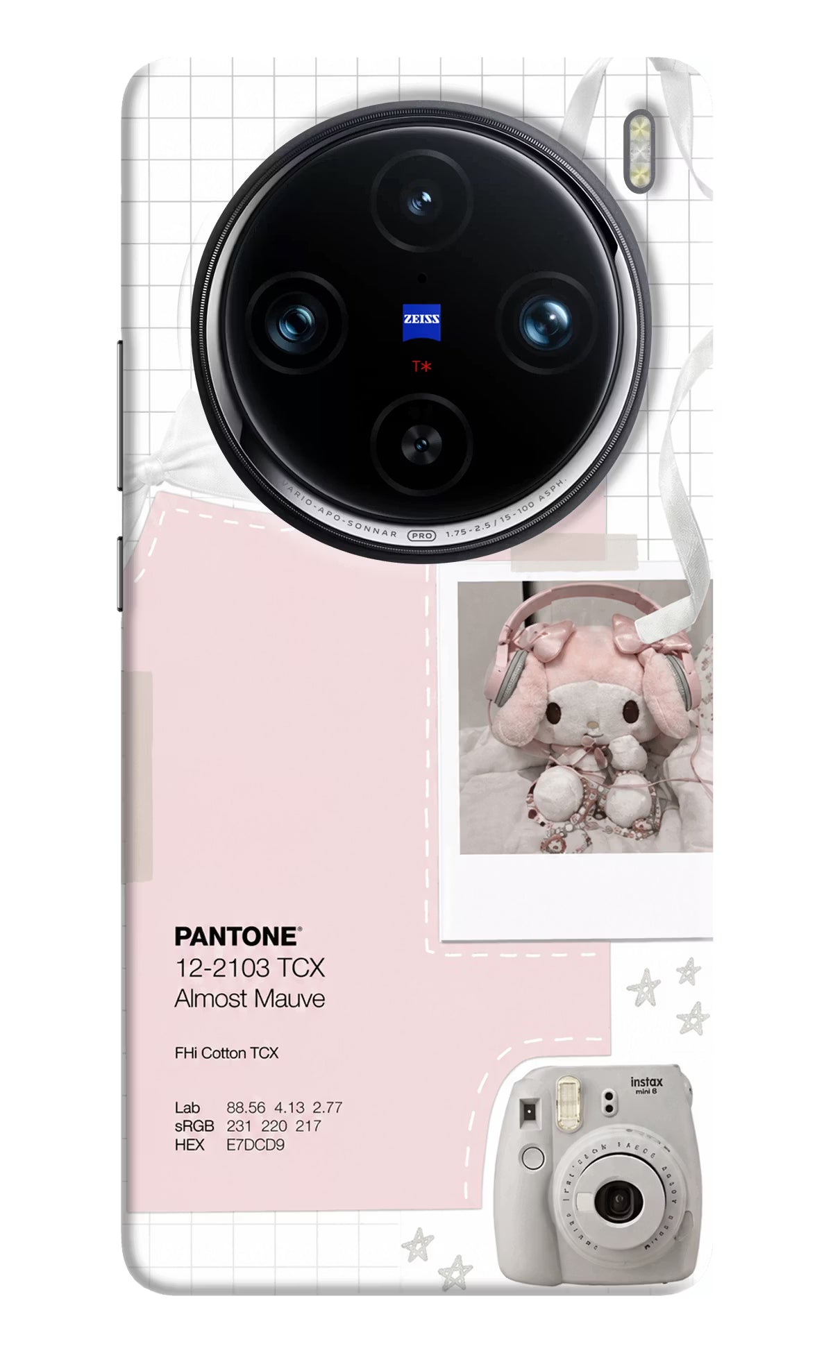 Pantone Asthetic Vivo X100 Pro Back Cover