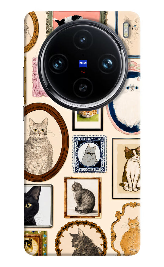 Mirror Cats Vivo X100 Pro Hard Case Back Cover by Casekaro