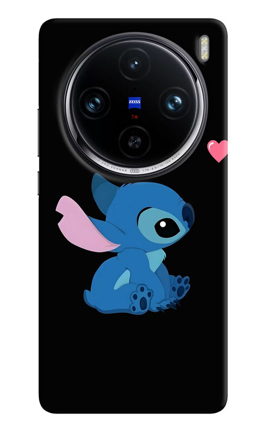 Stitch Crush Vivo X100 Pro Hard Case Back Cover by Casekaro