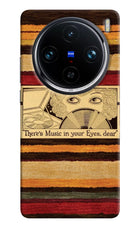 Vinyl Stripes Vivo X100 Pro Back Cover