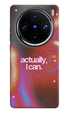 Pink Aura Vivo X100 Pro Back Cover