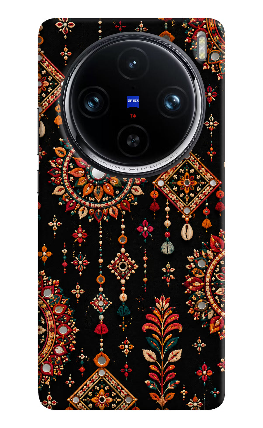 Boho Noir Vivo X100 Pro Back Cover, Hard case