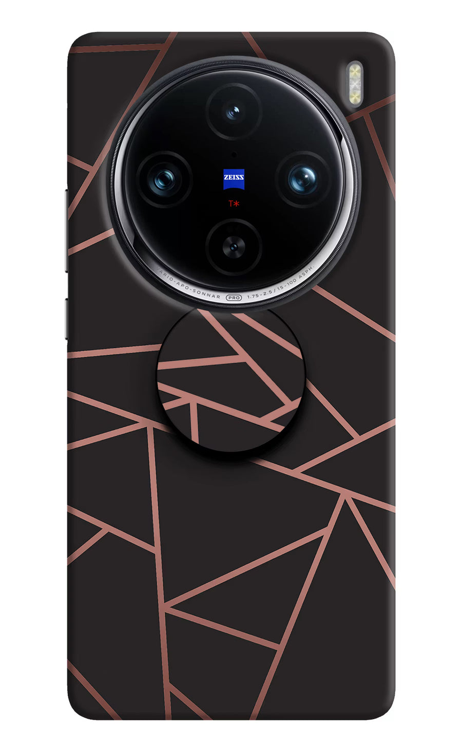 Geometric Pattern Vivo X100 Pro Pop Case, Hard case