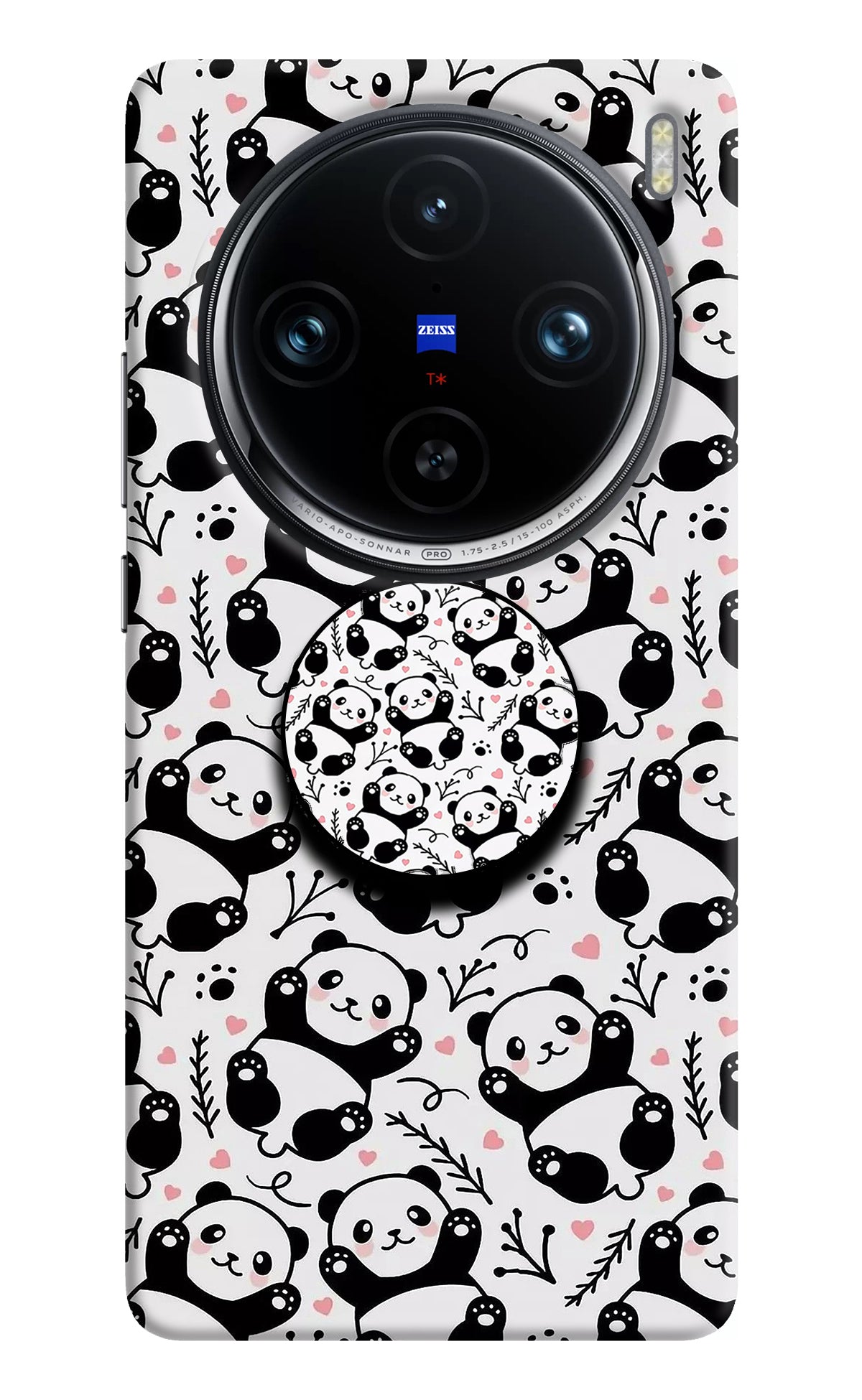 Cute Panda Vivo X100 Pro Pop Case