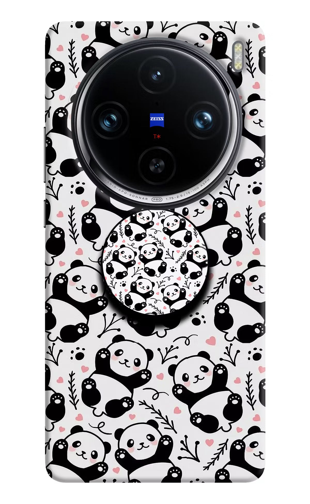 Cute Panda Vivo X100 Pro Pop Case by Casekaro