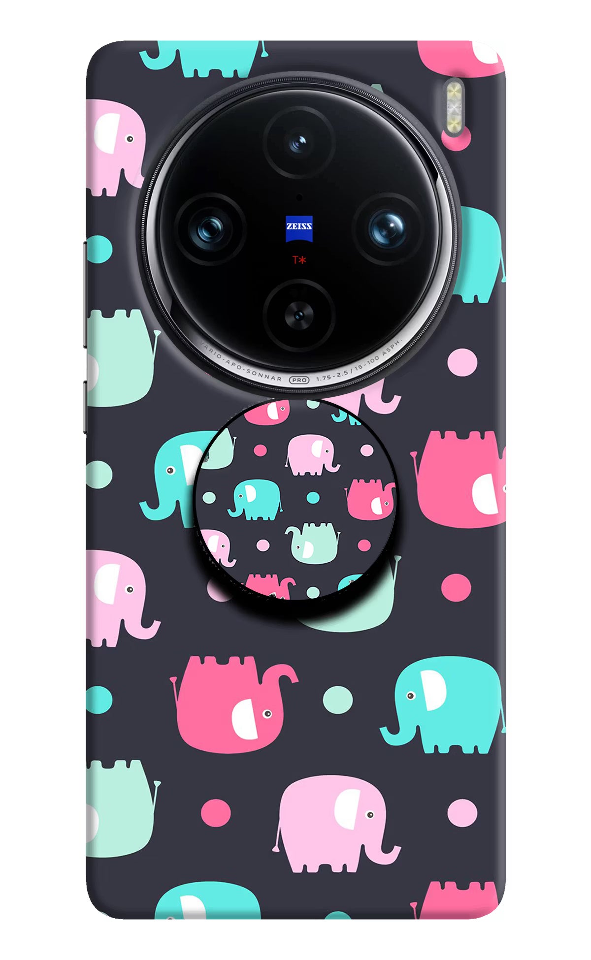 Baby Elephants Vivo X100 Pro Pop Case by Casekaro