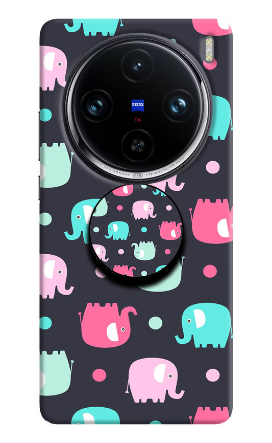 Baby Elephants Vivo X100 Pro Pop Case by Casekaro
