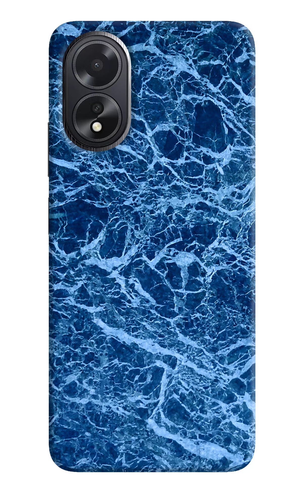 Blue Marble Oppo A18/Oppo A38 Hard Case Back Cover by Casekaro