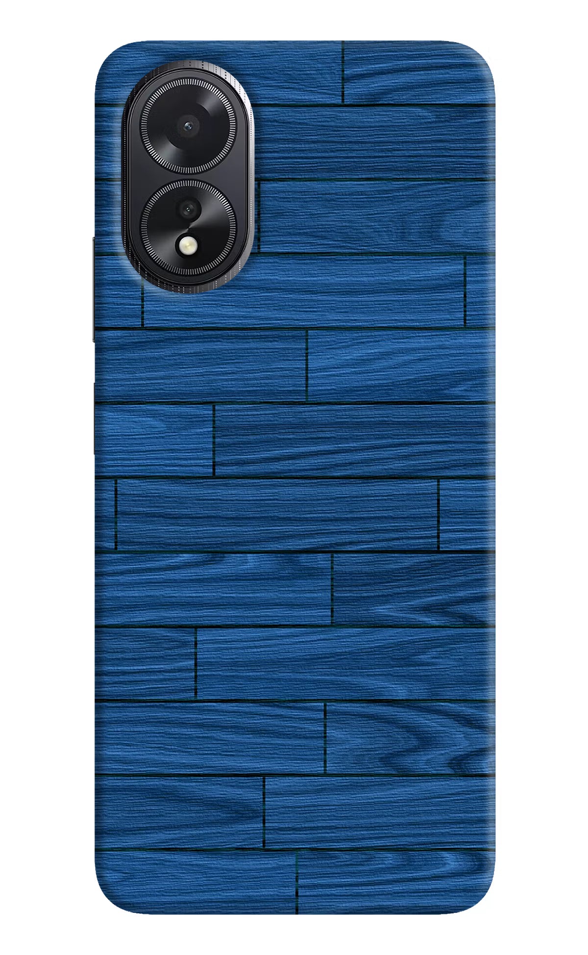Wooden Texture Oppo A18/Oppo A38 Hard Case Back Cover by Casekaro