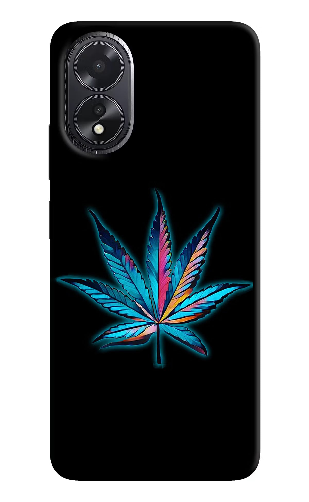 Weed Oppo A18/Oppo A38 Hard Case Back Cover by Casekaro