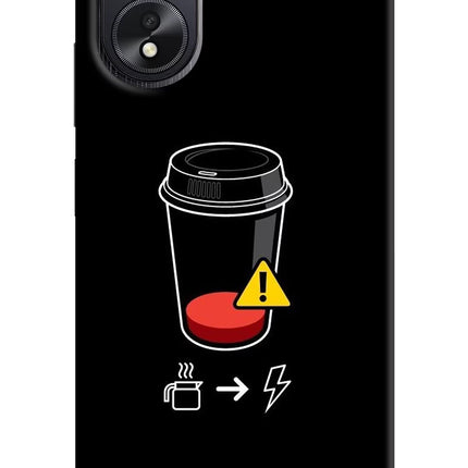 Coffee Oppo A18/Oppo A38 Hard Case Back Cover by Casekaro