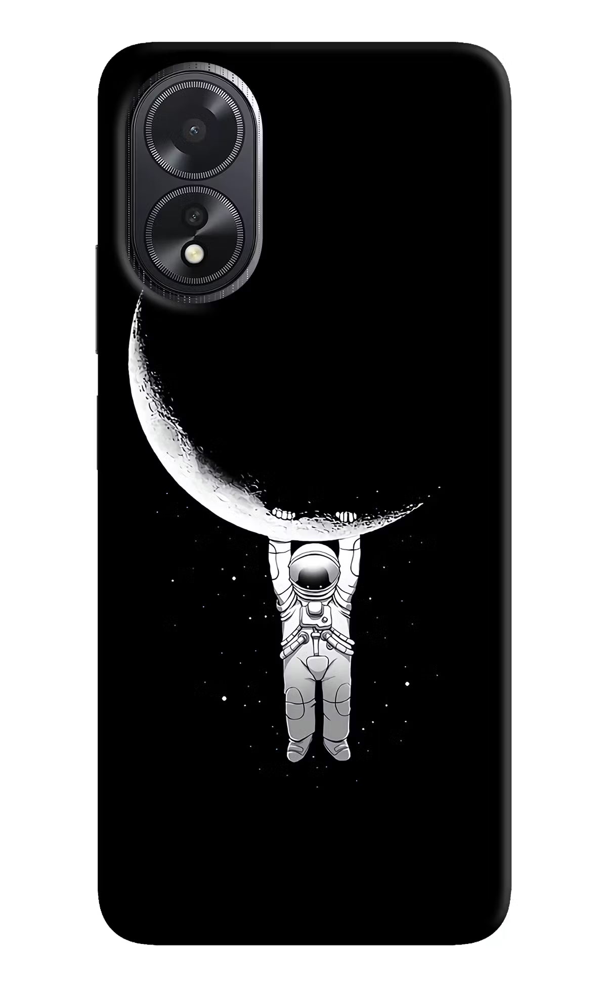 Moon Space Oppo A18/Oppo A38 Hard Case Back Cover by Casekaro