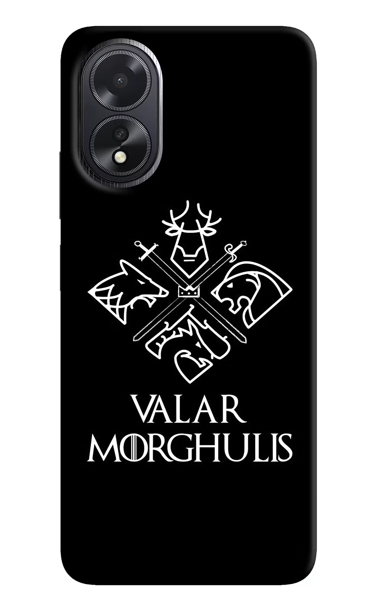 Valar Morghulis | Game Of Thrones Oppo A18/Oppo A38 Hard Case Back Cover by Casekaro
