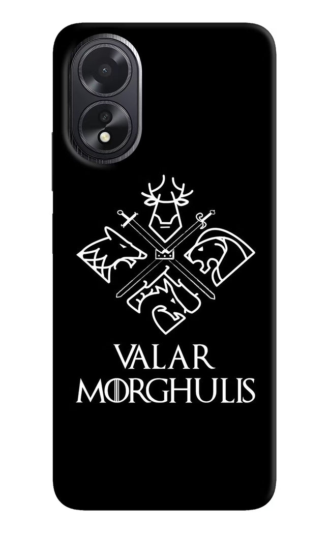 Valar Morghulis | Game Of Thrones Oppo A18/Oppo A38 Hard Case Back Cover by Casekaro
