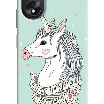 Unicorn Wallpaper Oppo A18/Oppo A38 Hard Case Back Cover by Casekaro