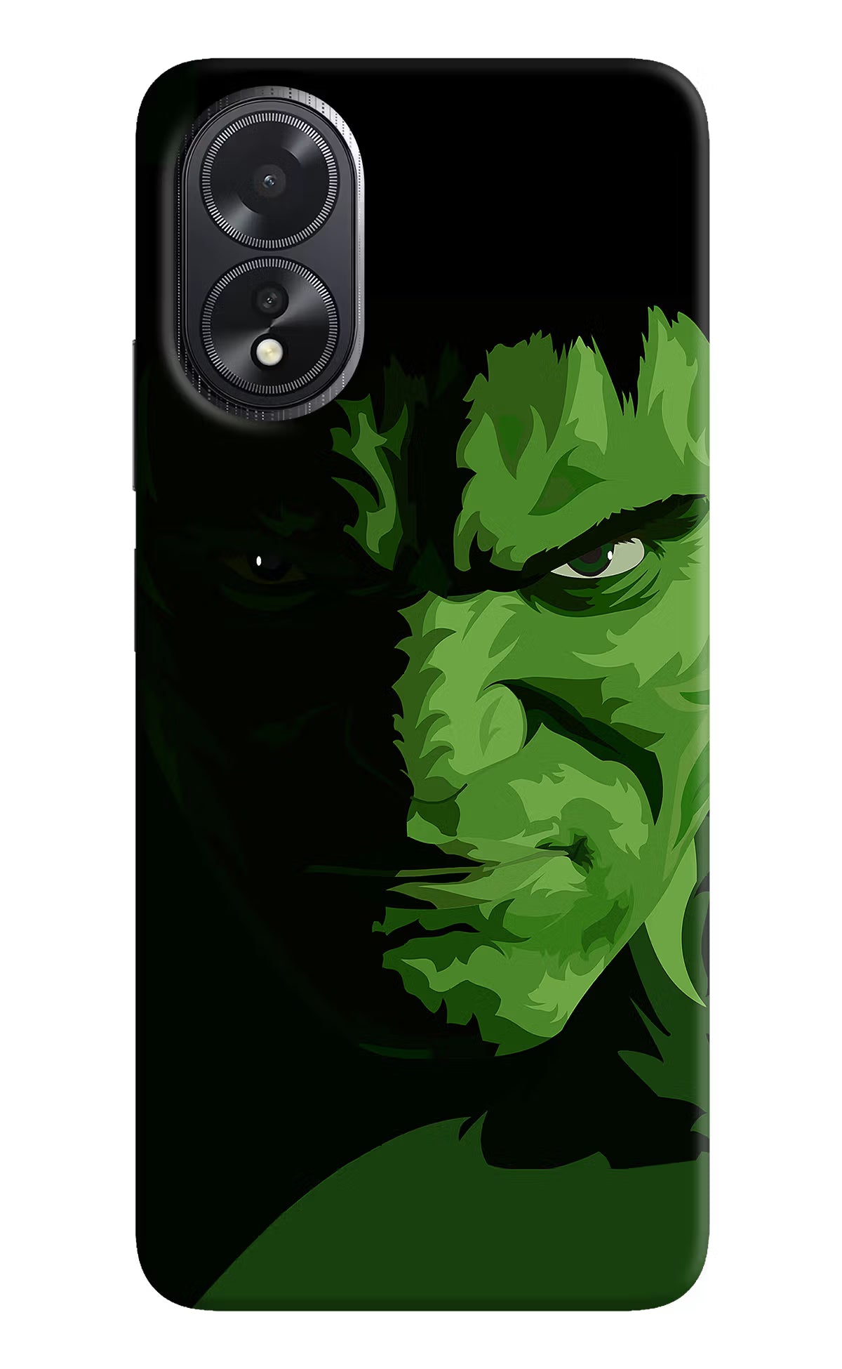 HULK Oppo A18/Oppo A38 Hard Case Back Cover by Casekaro