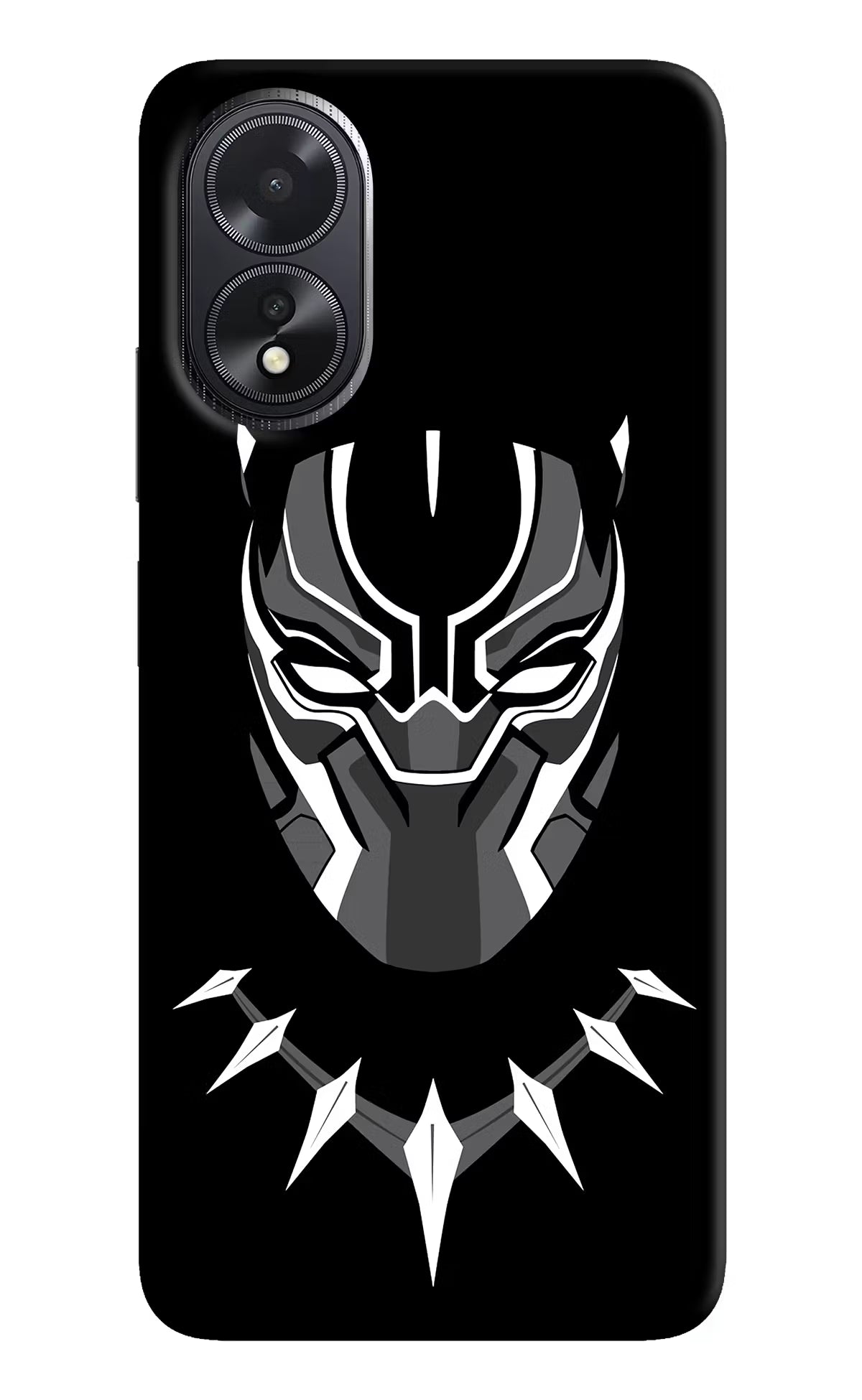 Black Panther Oppo A18/Oppo A38 Hard Case Back Cover by Casekaro