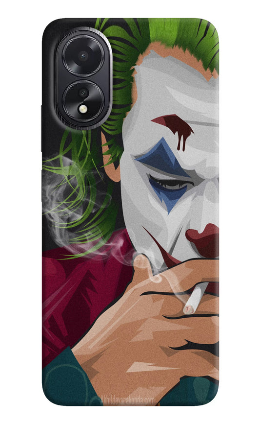 Joker Smoking Oppo A18/Oppo A38 Hard Case Back Cover by Casekaro