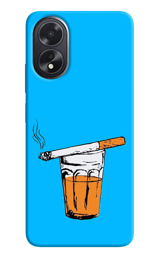 Chai Sutta Oppo A18/Oppo A38 Hard Case Back Cover by Casekaro