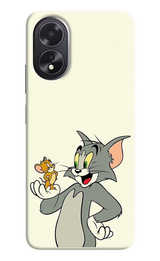 Tom & Jerry Oppo A18/Oppo A38 Hard Case Back Cover by Casekaro