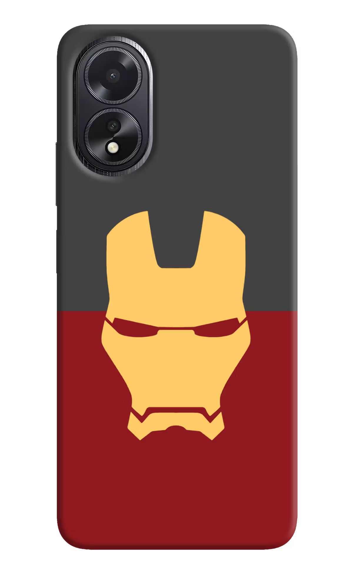 Ironman Oppo A18/Oppo A38 Hard Case Back Cover by Casekaro