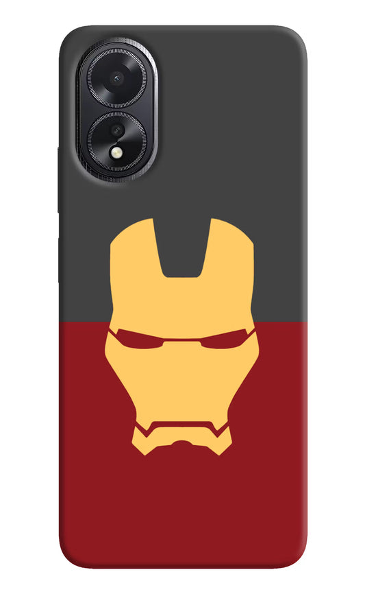 Ironman Oppo A18/Oppo A38 Hard Case Back Cover by Casekaro