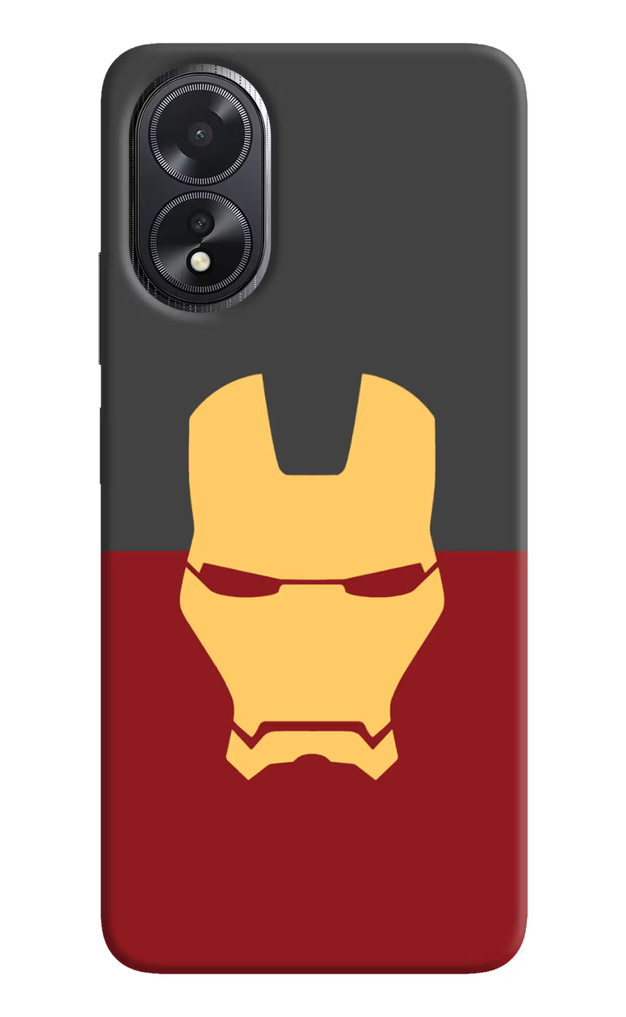 Ironman Oppo A18/Oppo A38 Back Cover, Hard case