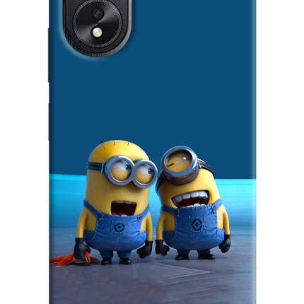 Minion Laughing Oppo A18/Oppo A38 Hard Case Back Cover by Casekaro