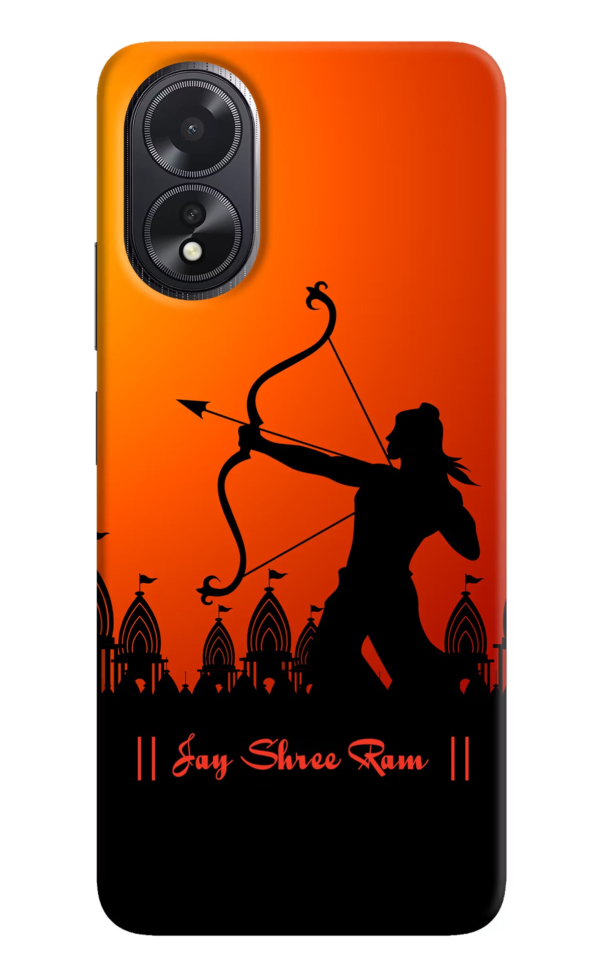Lord Ram - 4 Oppo A18/Oppo A38 Hard Case Back Cover by Casekaro