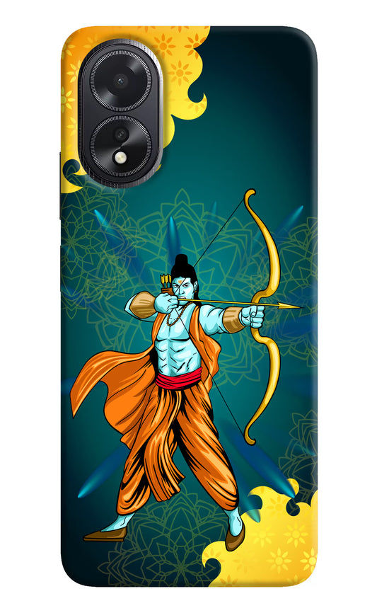 Lord Ram - 6 Oppo A18/Oppo A38 Hard Case Back Cover by Casekaro